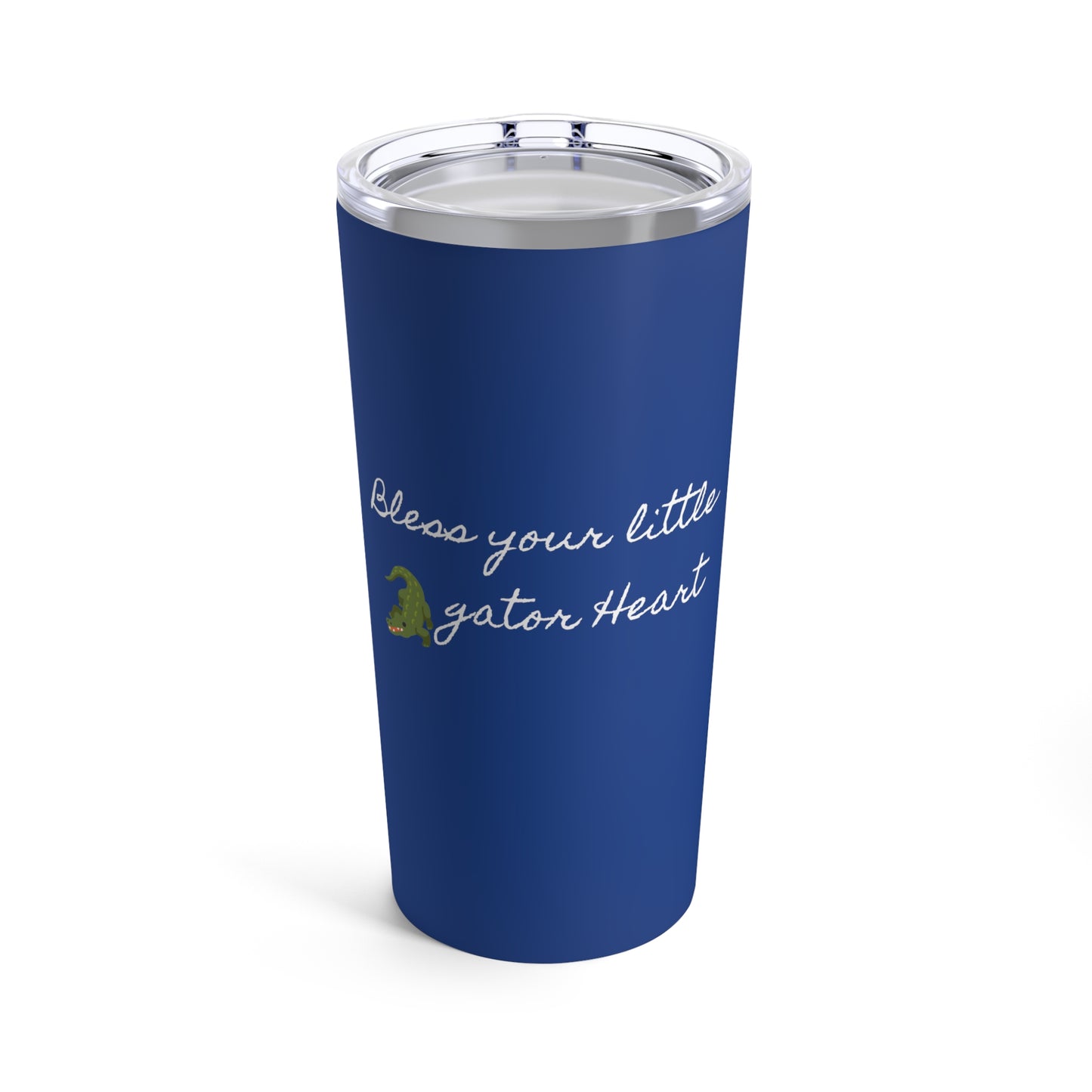 Bless your Gator heart tumbler - Blue