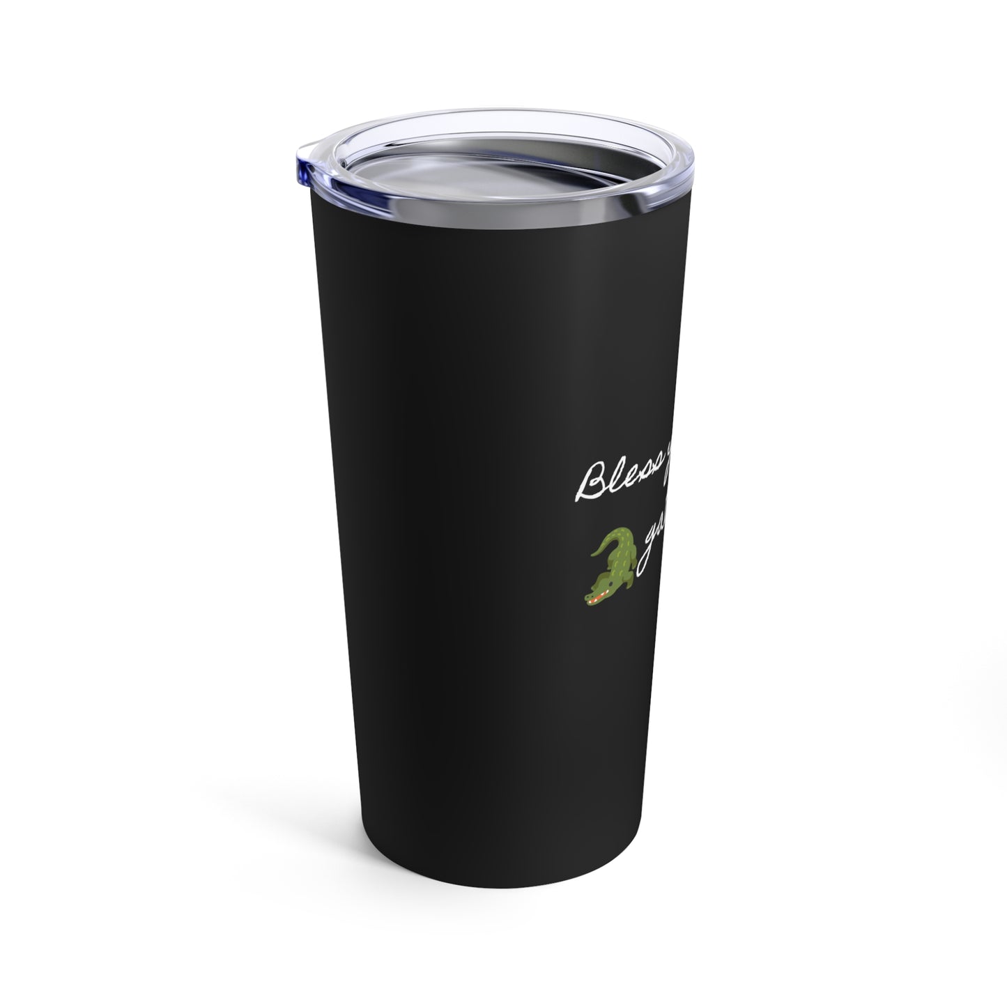 Bless your Gator heart tumbler - Black