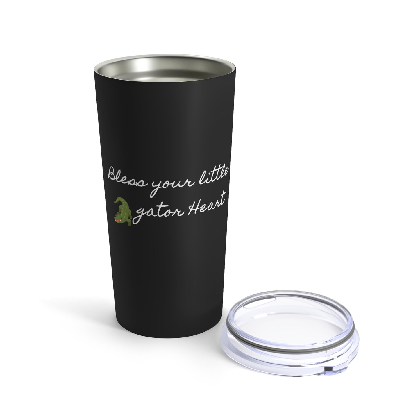 Bless your Gator heart tumbler - Black