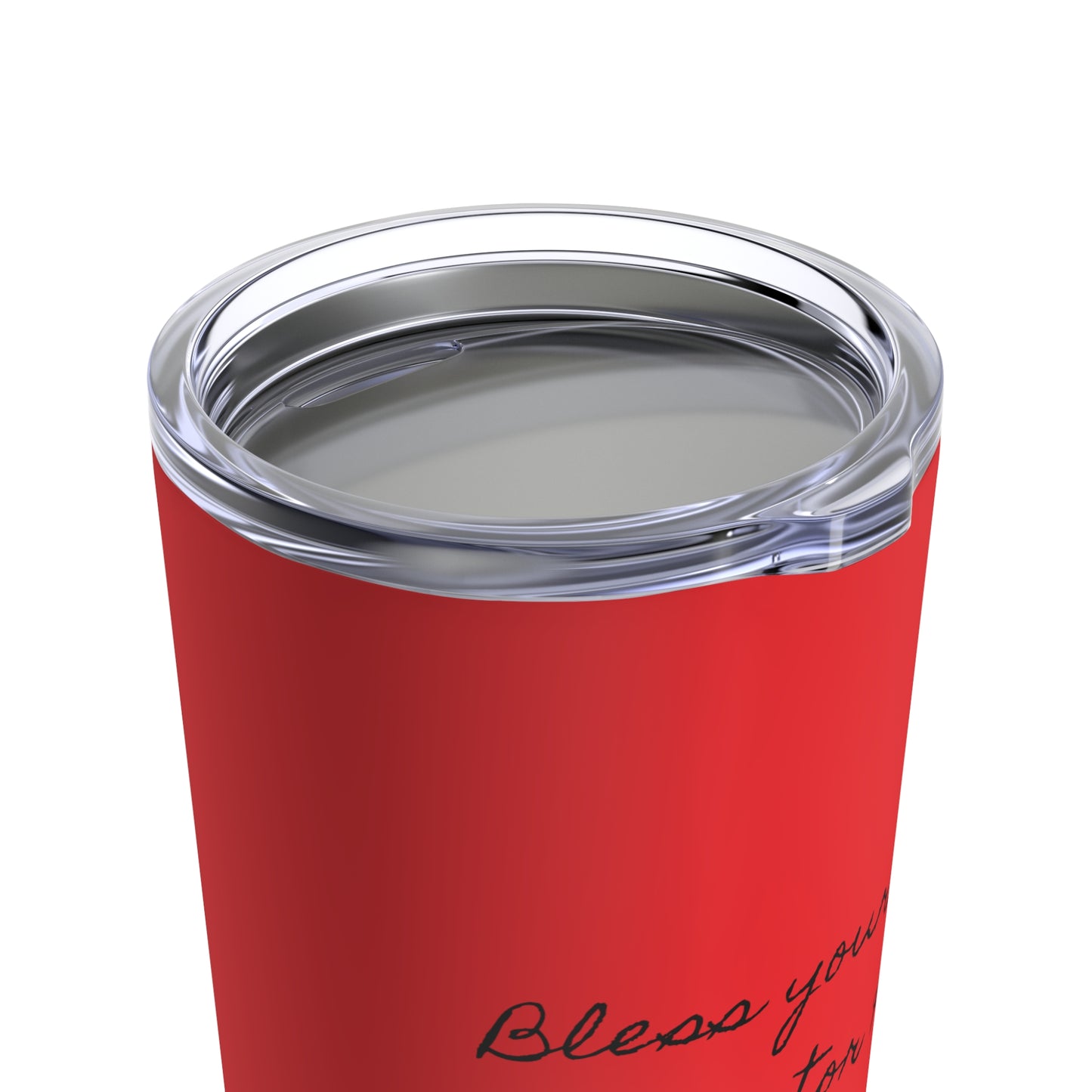 Bless your Gator heart tumbler - Red/Black