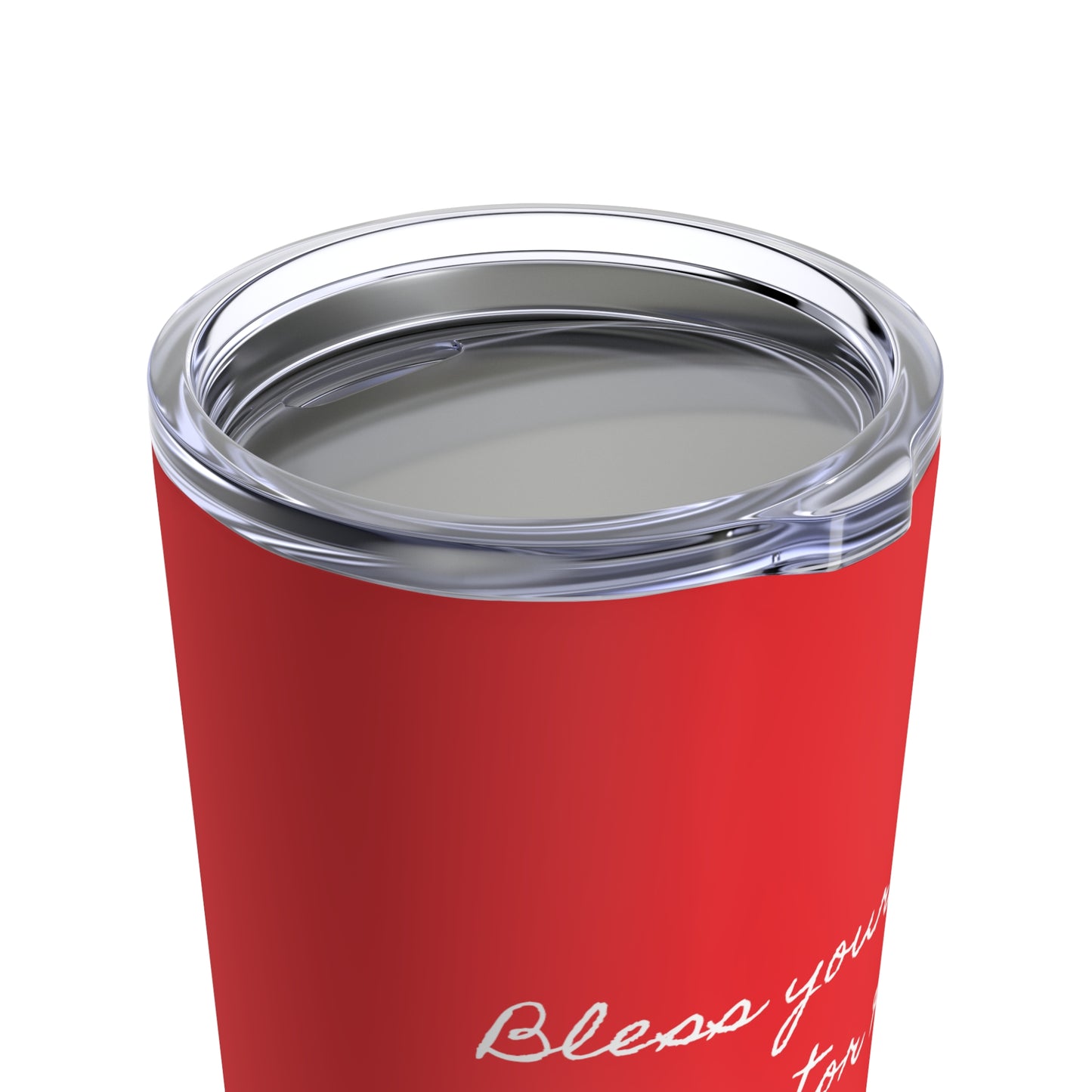 Bless your Gator heart tumbler - Red/White